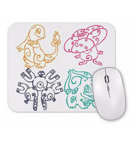 Balbazar Pokemon Go Pikachu Mouse Pad