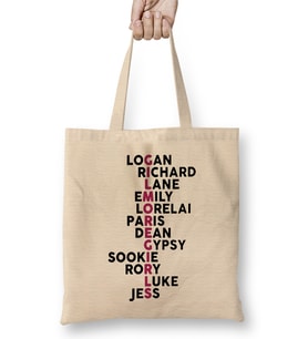 Gilmore Girls Bez Çanta Uzun Saplı