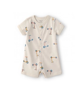 Carter's Erkek Bebek Kısa Tulum 1u269010 Bej