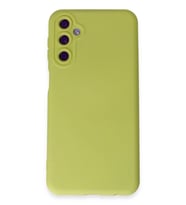 Galaxy M34 5G Kılıf Nano içi Kadife Silikon - Sarı