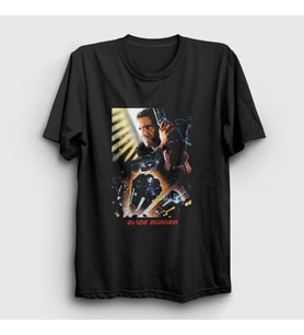 Presmono Unisex Siyah Cover Blade Runner T-Shirt 437903tt