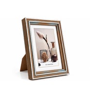 Ahşap Eskitme Fotoğraf Çerçevesi - 10x15cm