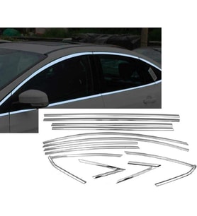 Focus Uyumlu Sedan 2005 2010 Cam Çıtası Krom Parça