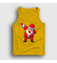 Presmono Unisex Sarı Dabbing Noel Baba Santa Claus Yılbaşı Atlet 269151tt (Sarı)