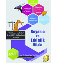 İlkokul İçin STEM-Mühendislik Yeteneği Boyama ve Etkinlik Kitabı