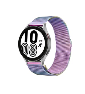 Mey İthalat® Watch 22Mm Metal Mıknatıslı Kordon - Rainbow