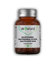 Venatura Multivitamin, Multimineral ve DHA 30 Kapsül