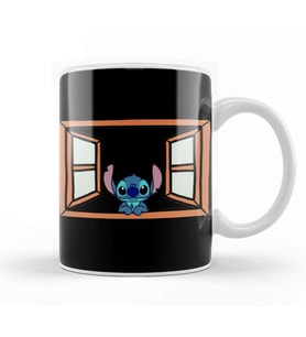 Daydreaming Stitch Kupa Bardak Porselen