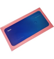 Redmi Note 8 Arka Pil Batarya Kapağı (Cam) Mavi