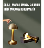 %100 Kademeli Ayarlanabilir Işık - Usb Şarjlı Masa Lambası