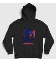 Presmono Unisex Siyah Astronaut The Weeknd Kapüşonlu Sweatshirt 158567tt