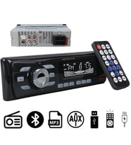 Ayt Carstar CS-930 Çift Usb Sd Hafıza Kartı Fm Radyo Aux Bluetooth Araç Teyibi Kumandalı Oto Teyp 4X60 Watt Dijital