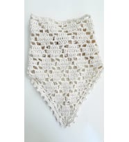 Örgü Yazlık Bandana (A.Krem)