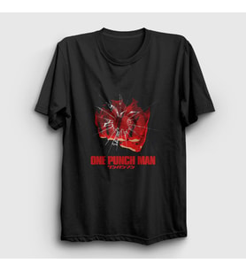 Presmono Unisex Siyah Hit Anime One Punch Man T-Shirt 240530tt