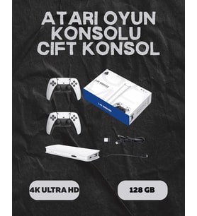 M15 Konsol – 20.000 Oyunlu, Çift Gamepadli,