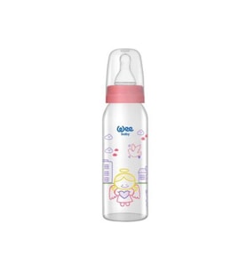 Wee Baby 876 Cam Biberon 250 ml - Pembe (Renksiz)