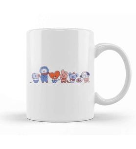 Bts Bt21 Christmas Time Kupa Bardak Porselen