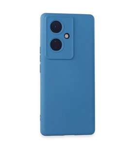 Vivo V29 Lite Kılıf Nano içi Kadife Silikon - Mavi