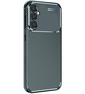 Galaxy A16 5G Kılıf Auto Focus Karbon Kapak - Koyu Yeşil