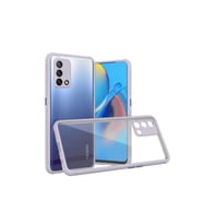 Oppo A74 4G Uyumlu Kılıf Zore Kaff Kapak (Mor)