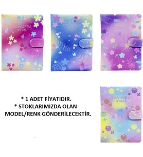 MİKRO MG15 COLORFUL NIGHT 14.5 x 9.5 cm 112YP. ÇİZGİLİ NOT DEFTERİ