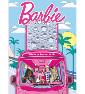 Barbie- Taşlı Çıkartmalarla Etkinlik Ve Boyama Kitabı