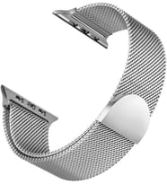Apple Watch Series 7 41mm Kordon Knitted Fabric Loop (Apple Watch Series 7 41mm ile Uyumlu Kordon, Akıllı Saat Kayışı)