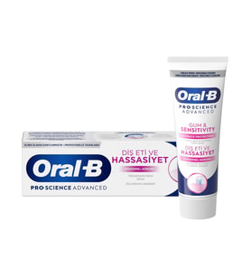 ORAL-B PRO SCIENCE ADVANCED DİŞ ETİ VE HASSASİYET DİŞ MACUNU HASSAS BEYAZLIK 75 ML
