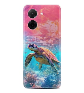Xiaomi Redmi A5 4G Kılıf Boutique Baskılı Resimli Kaplumbağa Pcode -065