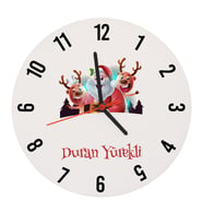 Yılbaşına Özel Tasarım Ahşap Duvar Saati