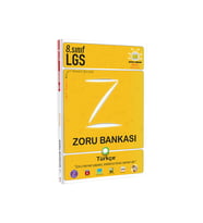 Tonguç Yayınları 8. Sınıf Türkçe Zoru Bankası