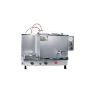 2 demlikli İnoks çay ocağı İnoks Çay Kazanı Elektrik + Doğalgazlı İnoks Çay Semaveri CE Belgeli. ETS Sistemli Çay Makinesi.