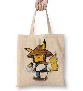 Pokemon Pikaccu Bez Çanta Uzun Saplı
