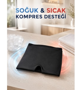 Migren Bandajı Başlığı, Sıcak Ve Soğuk Kompres Özellikli