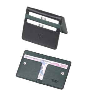 Ancora Leather Hakiki Deri Para Bölmeli Çıtçıtlı Portföy-Unisex-26210