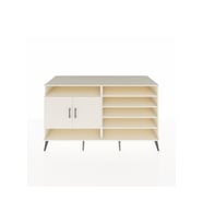 Kronos Konsol 7 Raflı 2 Kapaklı 176x59x99 Aytaşı-Aytaşı/Antrasit
