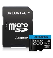 Adata 256GB Premier microSDXC Card with Adapter UHS-I Class10 V10 Hafıza Kartı