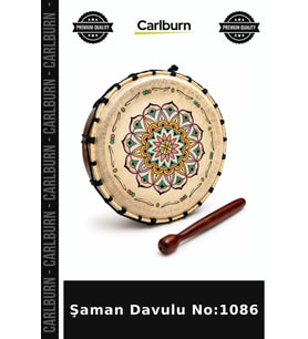 Özel Üretim Muzik Aleti Rritmik El Yapimi Aksesuar Şaman Davulu No:1086