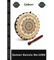 Özel Üretim Muzik Aleti Rritmik El Yapimi Aksesuar Şaman Davulu No:1086