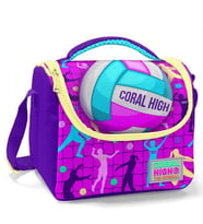 Coral High Pembe Mor Voleybol Isı Yalıtımlı Beslenme Çantası - Kız Çocuk