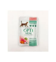 OptiMeal Hindili Ciğerli Balkabağı Soslu Kedi Konservesi 85 gr