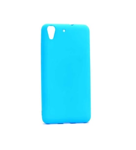 Huawei Honor Y6 II Uyumlu Kılıf Zore Premier Silikon Kapak (Mavi)