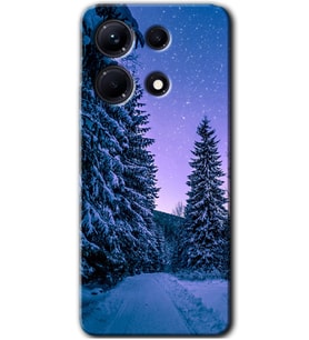 İnfinix Note 30 Pro Kılıf HD Desen Baskılı Kılıf - Kış Manzarası