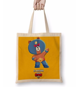 Brawl Stars El Brown Bez Çanta Uzun Saplı