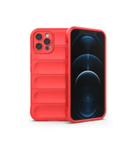 Newface Apple iPhone 12 Pro Kılıf Optimum Silikon - Kırmızı