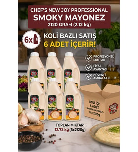 Smoky Mayonez 2120 G x 6 Adet - 1 Koli (Koli Bazlı Avantaj Paketi)