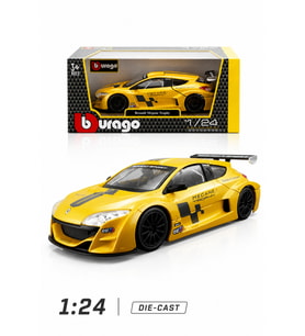1:24 Renault Megane Trophy Sarı Diecast Metal Model Araba