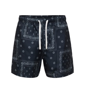 Only & Sons ONSBASILE Life Erkek Deniz Şortu Desenli Rahat Yazlık Regular Fit