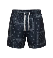 Only & Sons ONSBASILE Life Erkek Deniz Şortu Desenli Rahat Yazlık Regular Fit