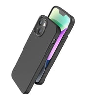HOCO Pure Series iPhone 15 Plus Manyetik Silikon Kılıf-(5775) - GLST4340-9826 (Siyah)